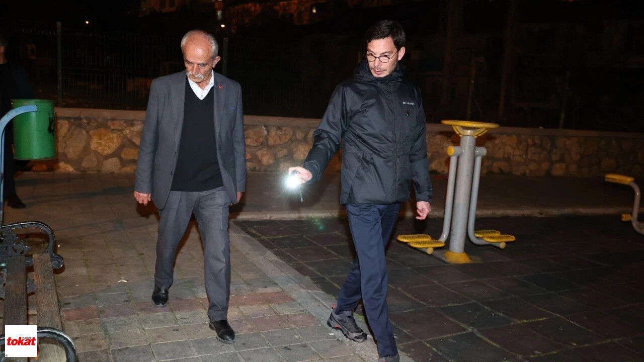 Tokat Başkan Yazıcıoğlu Gece Mesaisi6