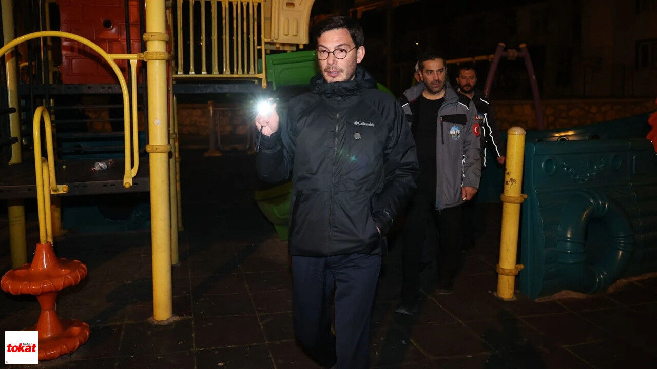 Tokat Başkan Yazıcıoğlu Gece Mesaisi7