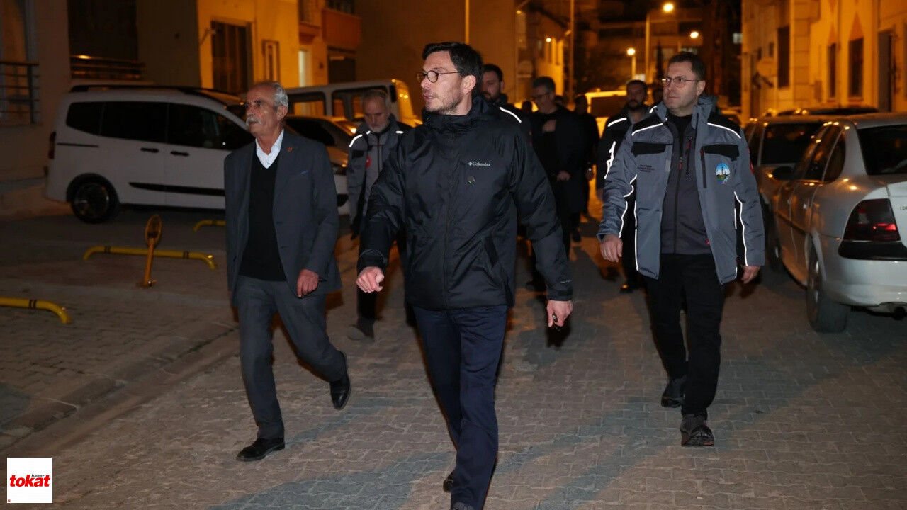 Tokat Başkan Yazıcıoğlu Gece Mesaisi8