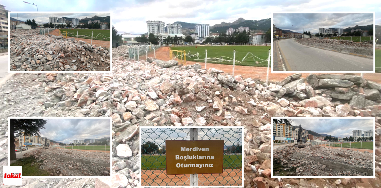 Tokat’ın Hafızası Silindi, Stadyumun Tüm Tribünleri Yıkıldı
