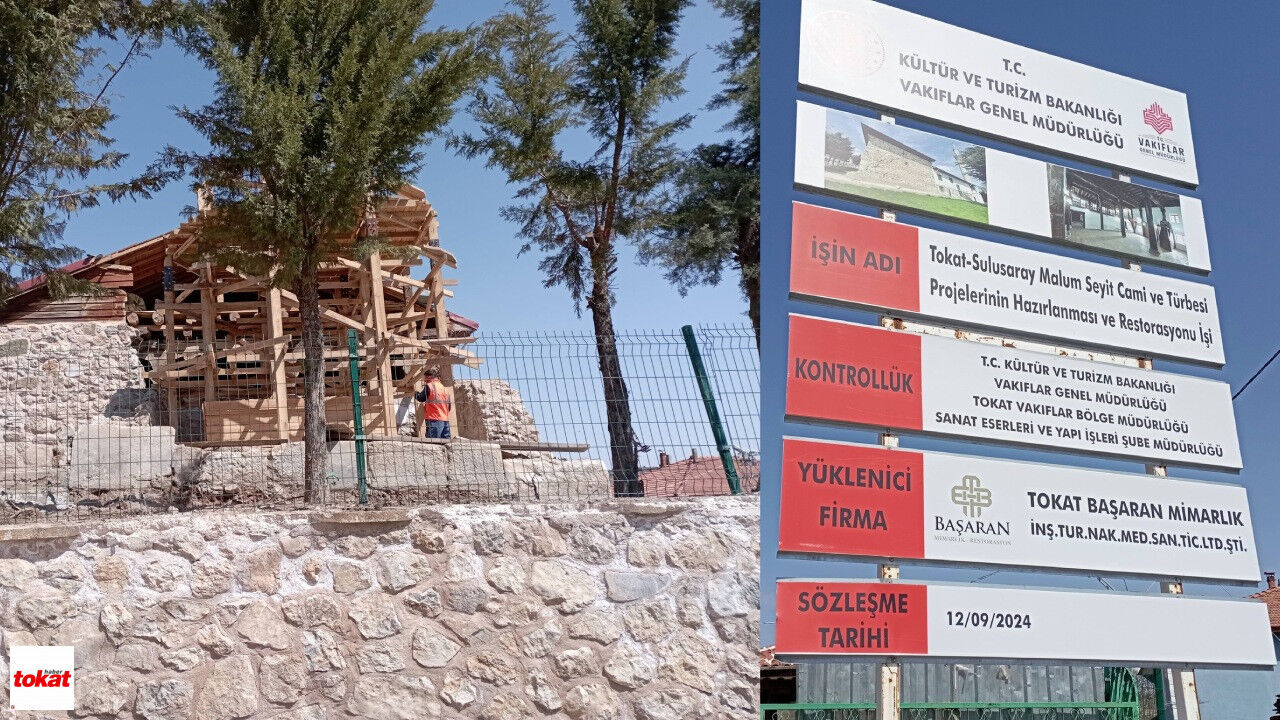 Depremde Hasar Görmüştü, Sulusaray’daki Çivisiz Camide Restorasyon Yeniden Başladı (1)