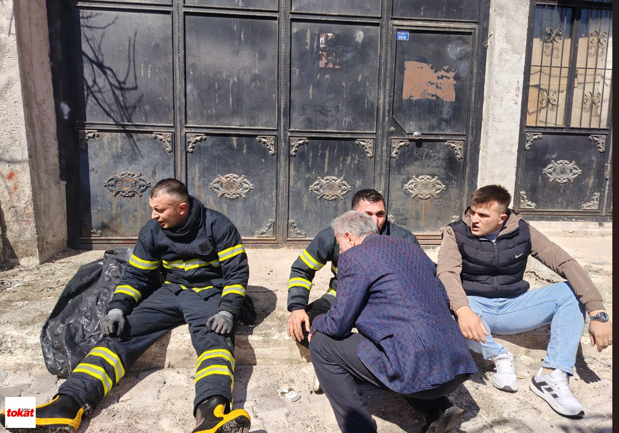 Yaralı personele ziyaret