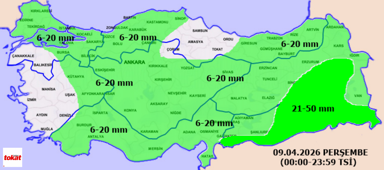 Yağış Haritası
