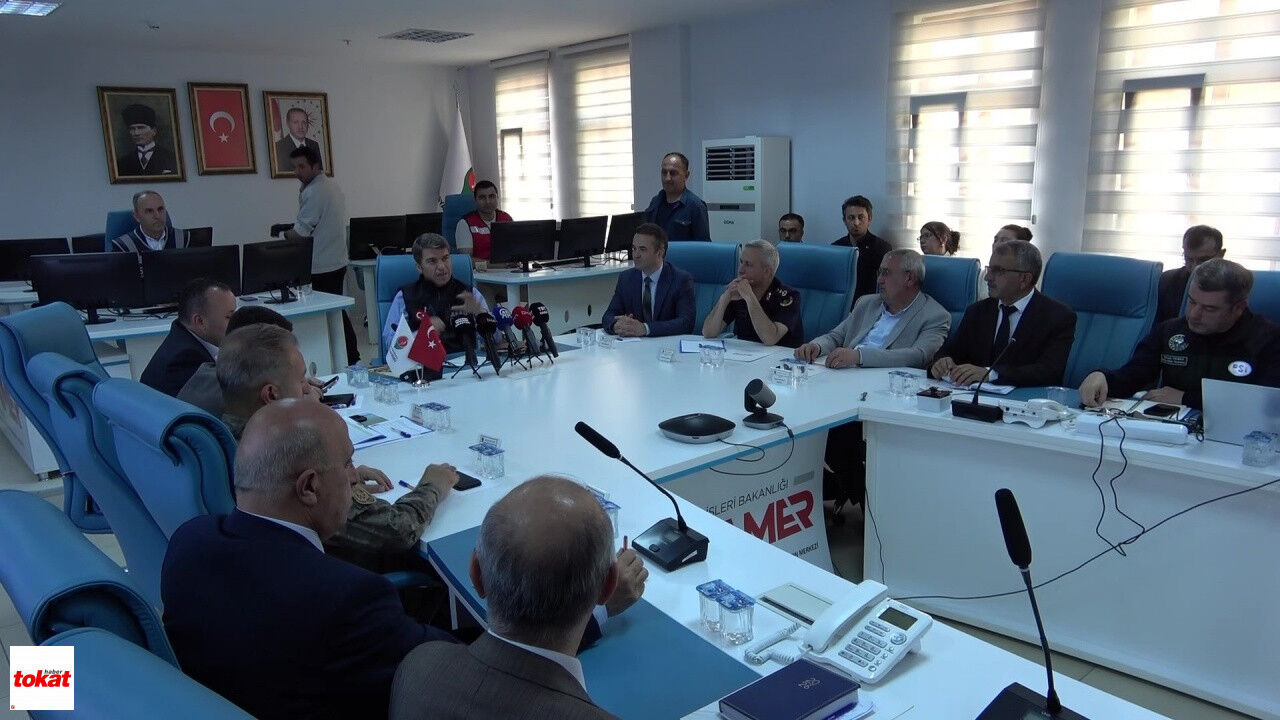 Amasya'da Taşkın Durumu Masaya Yatırıldı6