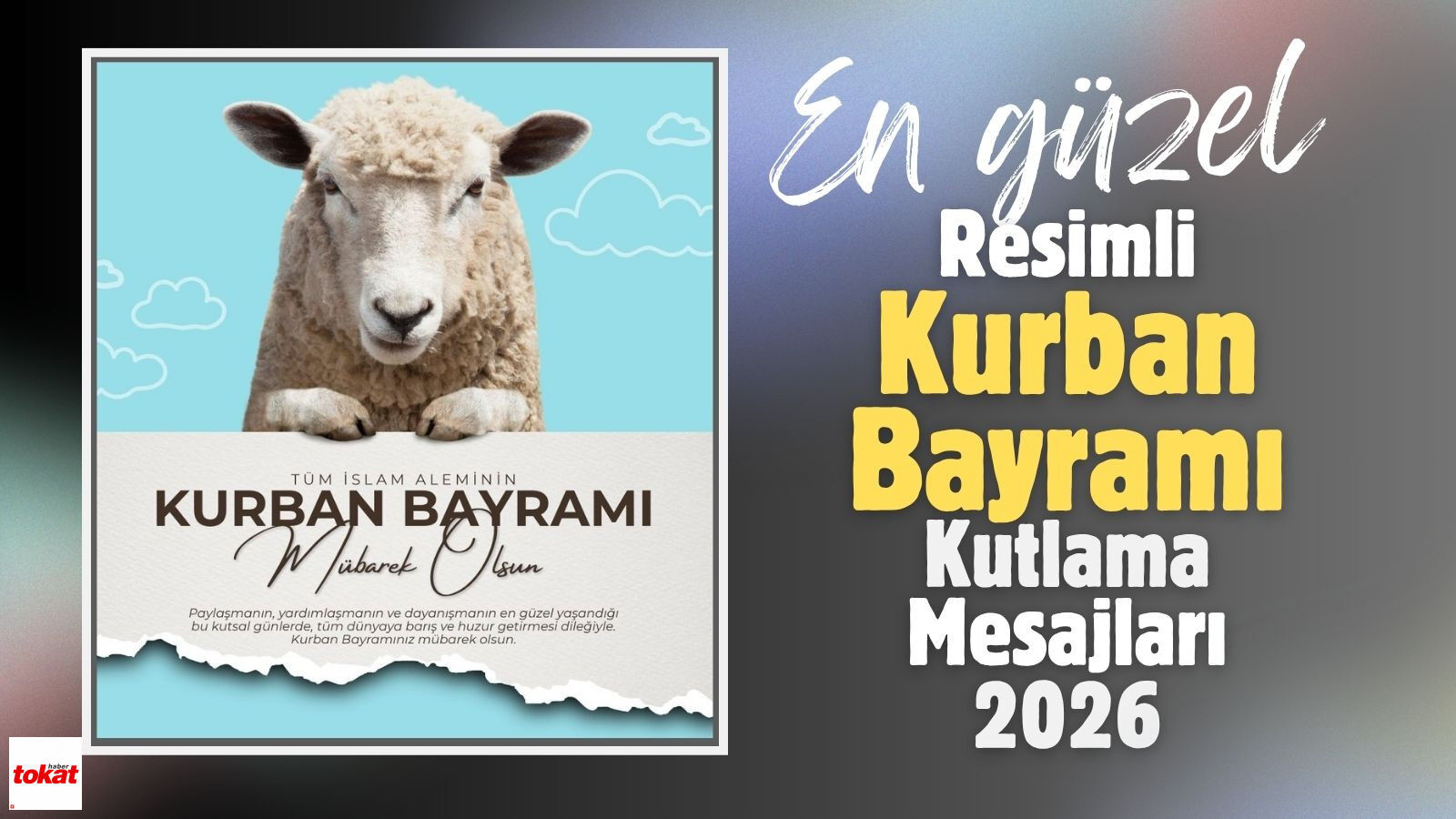 2026 yılı için en anlamlı ve en güzel resimli Kurban Bayramı kutmala mesajları
