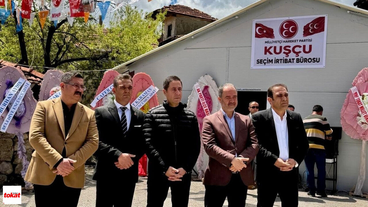 Mhp Kuşçu Belediyesi Seçim Bürosu Açılışı