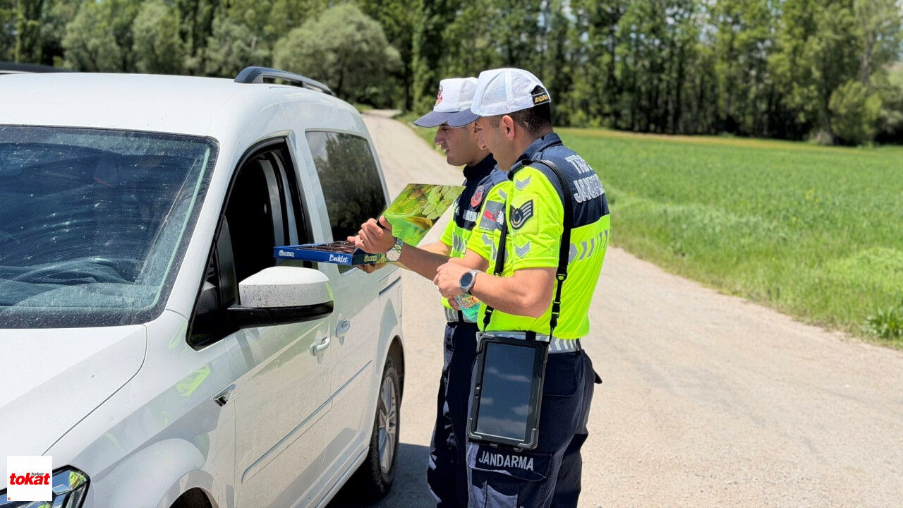 Tokat Artova Jandarma Komutanlığı Trafik Timleri Kurban Bayramı3