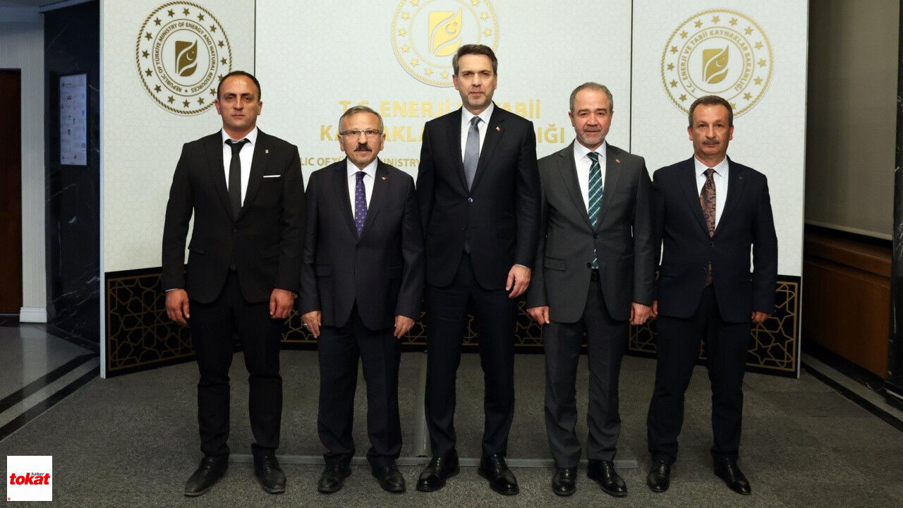 Tokat Heyeti Bakan Alparslan Bayraktar Ziyaret3