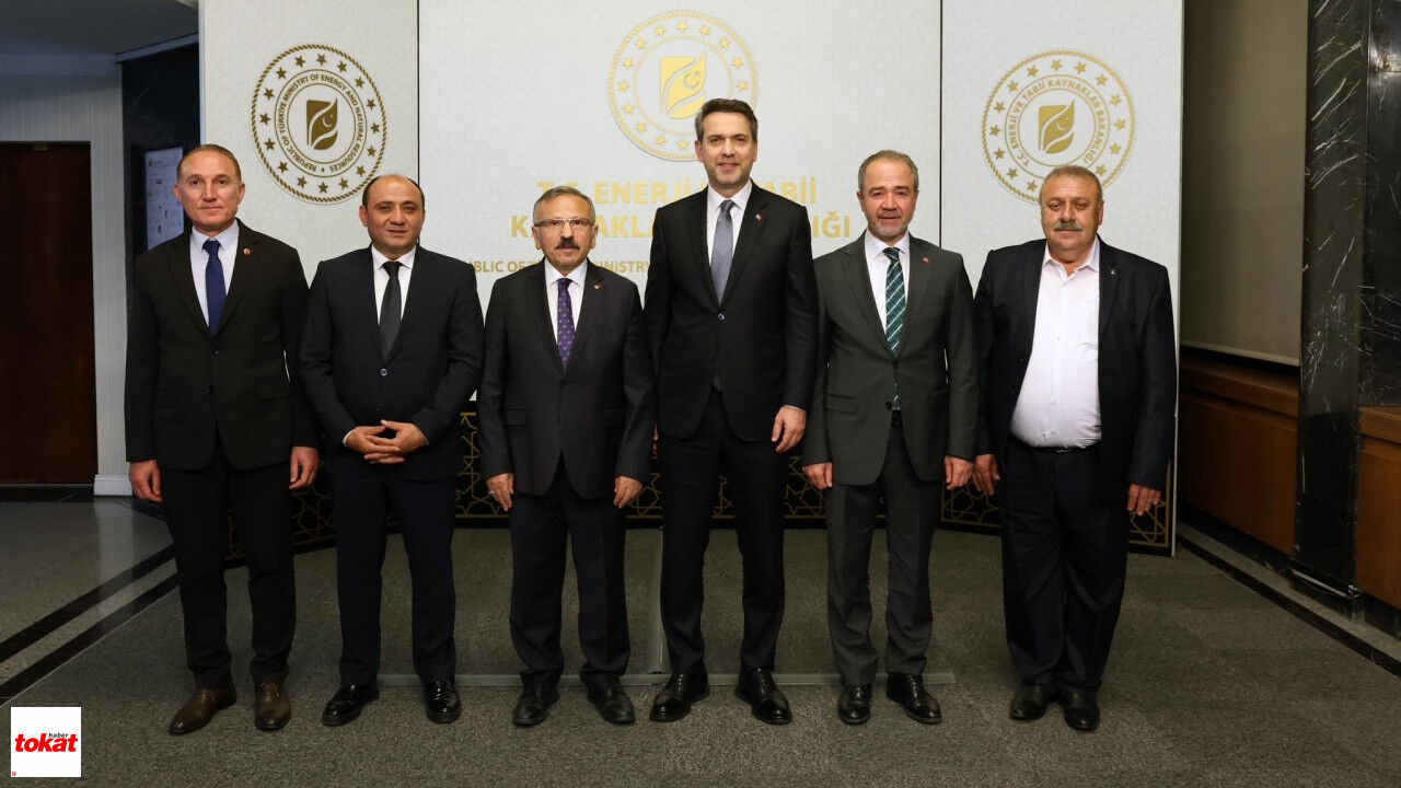 Tokat Heyeti Bakan Alparslan Bayraktar Ziyaret4