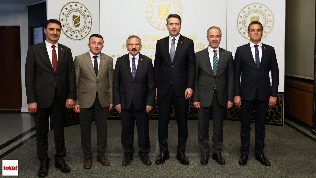 Tokat Heyeti Bakan Alparslan Bayraktar Ziyaret5