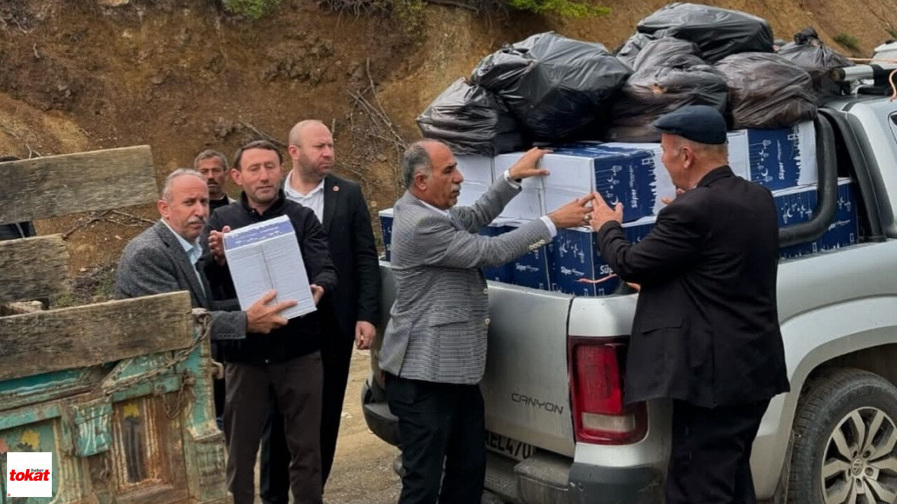 Tokat Mhp Mülk Köyü Erzak Yardımı2