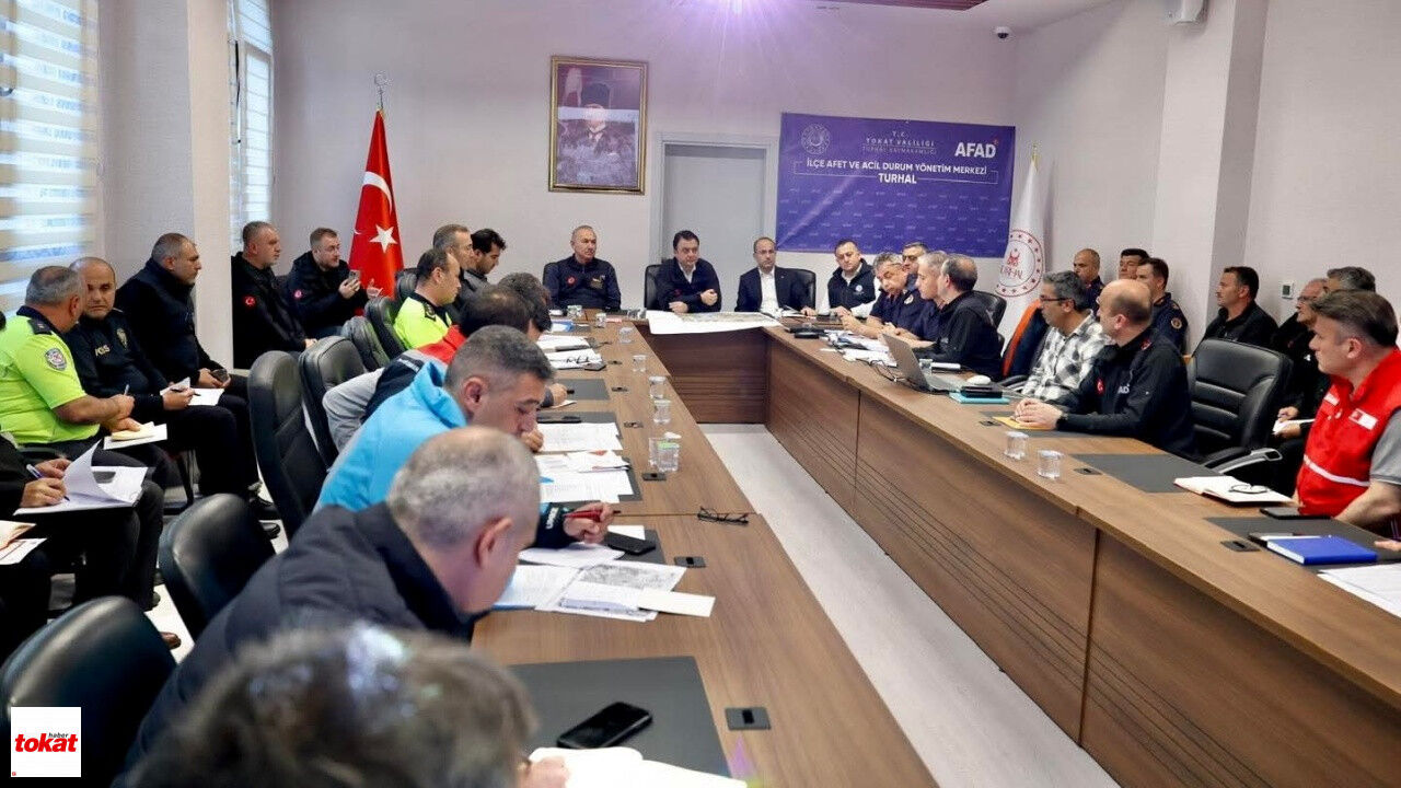 Tokat’ta Sel Alarmı Alınan Tedbirler Masaya Yatırıldı
