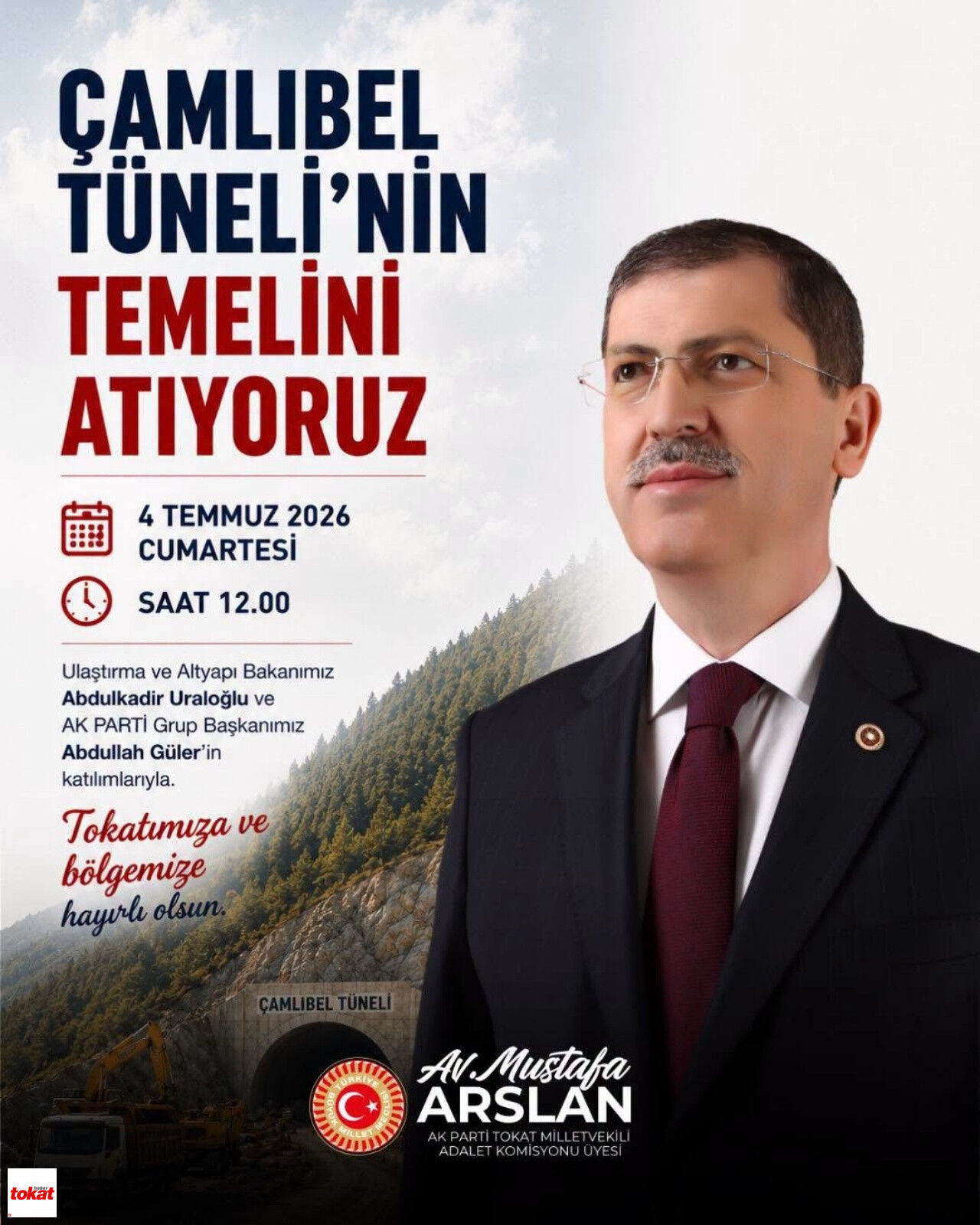 Çamlıbel Tüneli Temel Atma Tarihi1