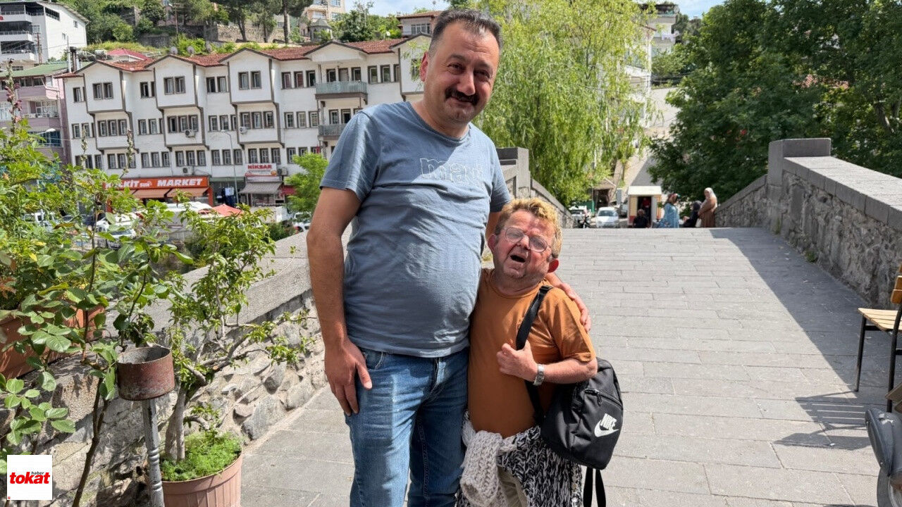 Niksar'da Yaşayan 1.20'Lik Atilla İlçenin Neşe Kaynağı Oldu1