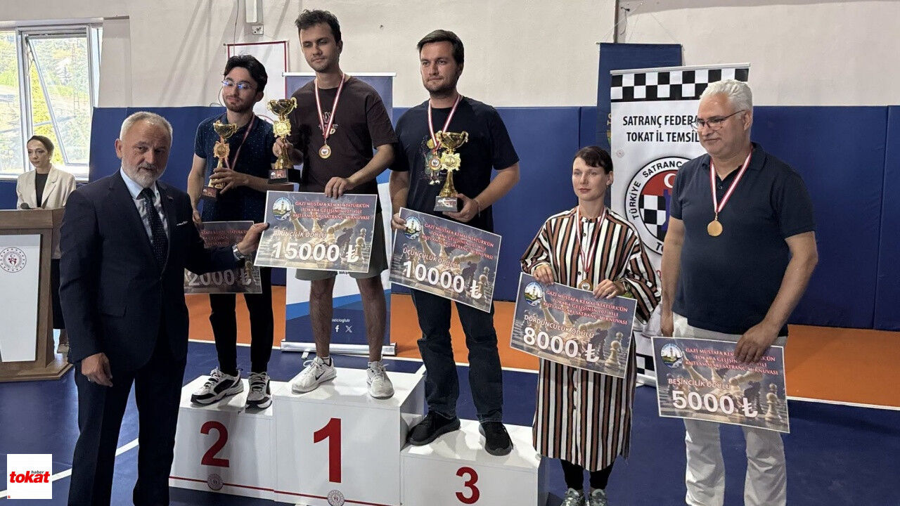 Tokat Ödüllü Satranç Turnuvası1