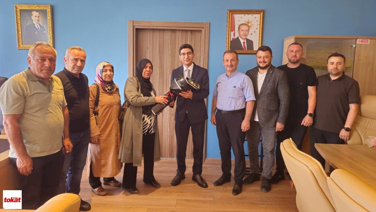 Göreve Başlayan Kaymakam Kızılboğa, Almus'ta Temaslarına Hızlı Başladı