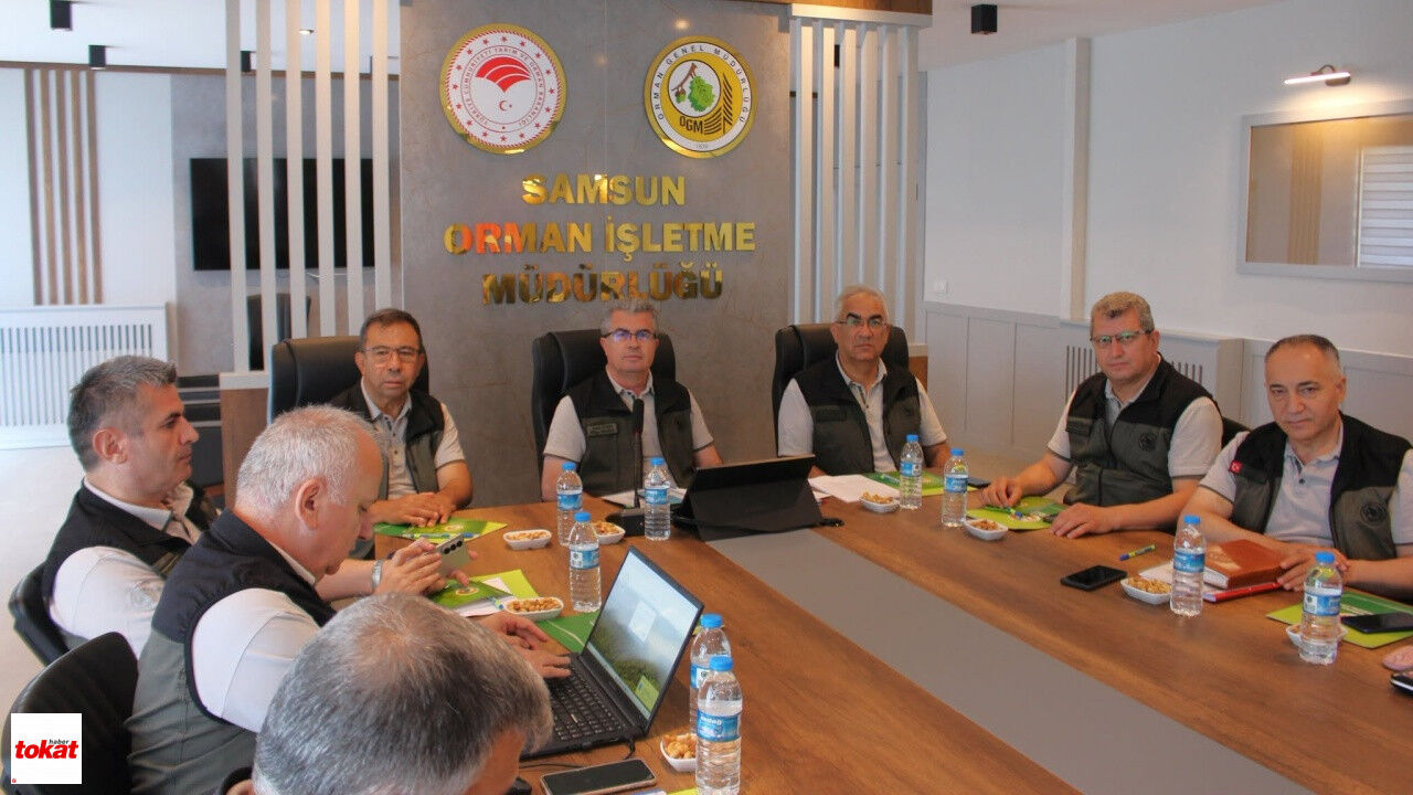 Amasya Orman Bölge Müdürlüğü İşletme Müdürleri Değerlendirme Toplantısı