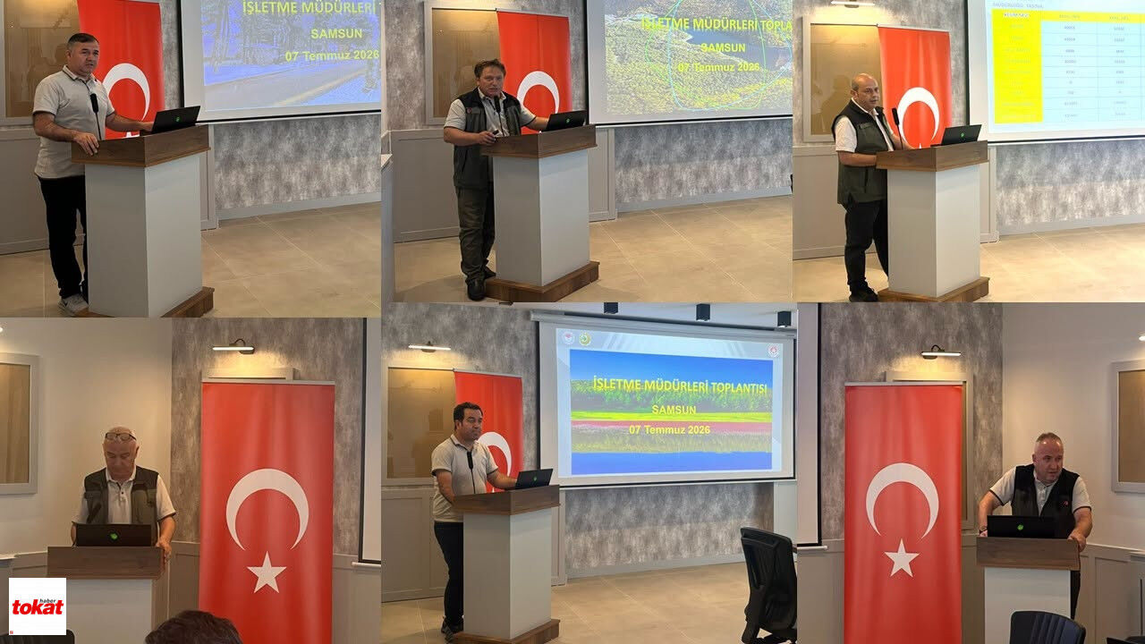 Amasya Orman Bölge Müdürlüğü İşletme Müdürleri Değerlendirme Toplantısı2