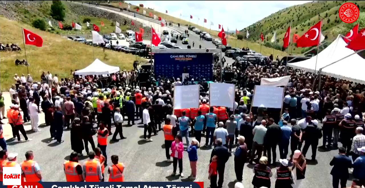 Çamlıbel Tünel Temel Atma Bakan (3)