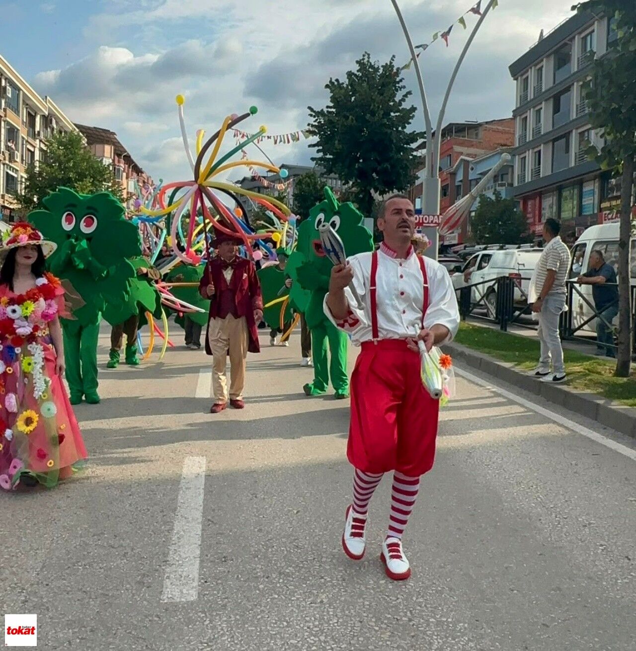 Erbaa Yaprak Festivali Kortej Yürüyüş