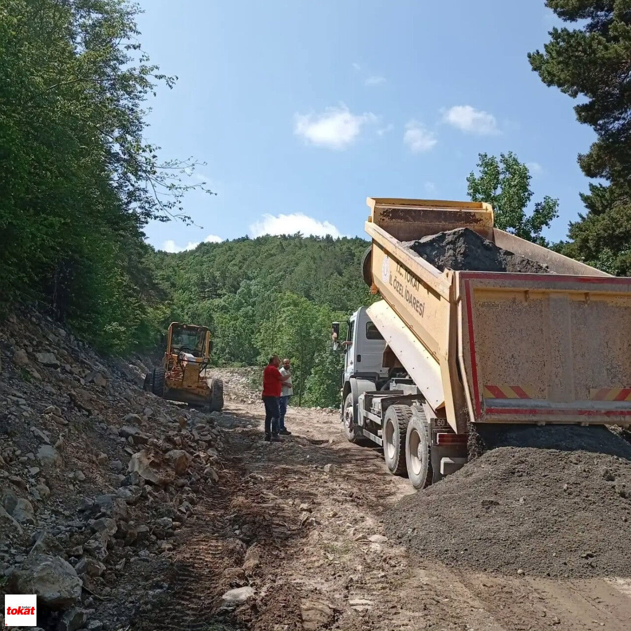 Kızılcaören Köyü Ile Kurt Gölü Mesire Alanı Arası Kumlama Ve Yol Iyileştirme Çalışmaları6