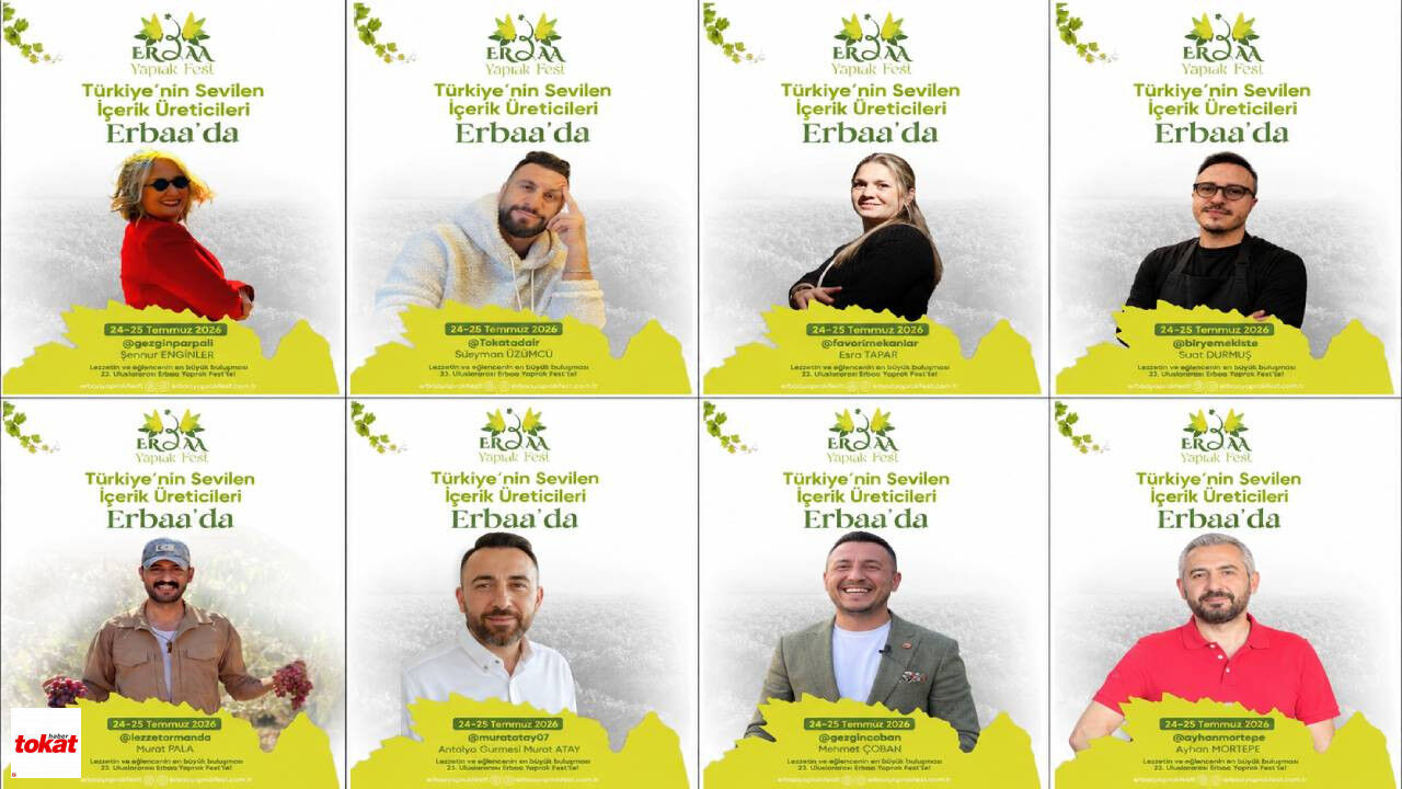 Lezzet, Müzik Ve Eğlence Erbaa'da Buluşuyor! Yaprak Fest'in Programı Açıklandı