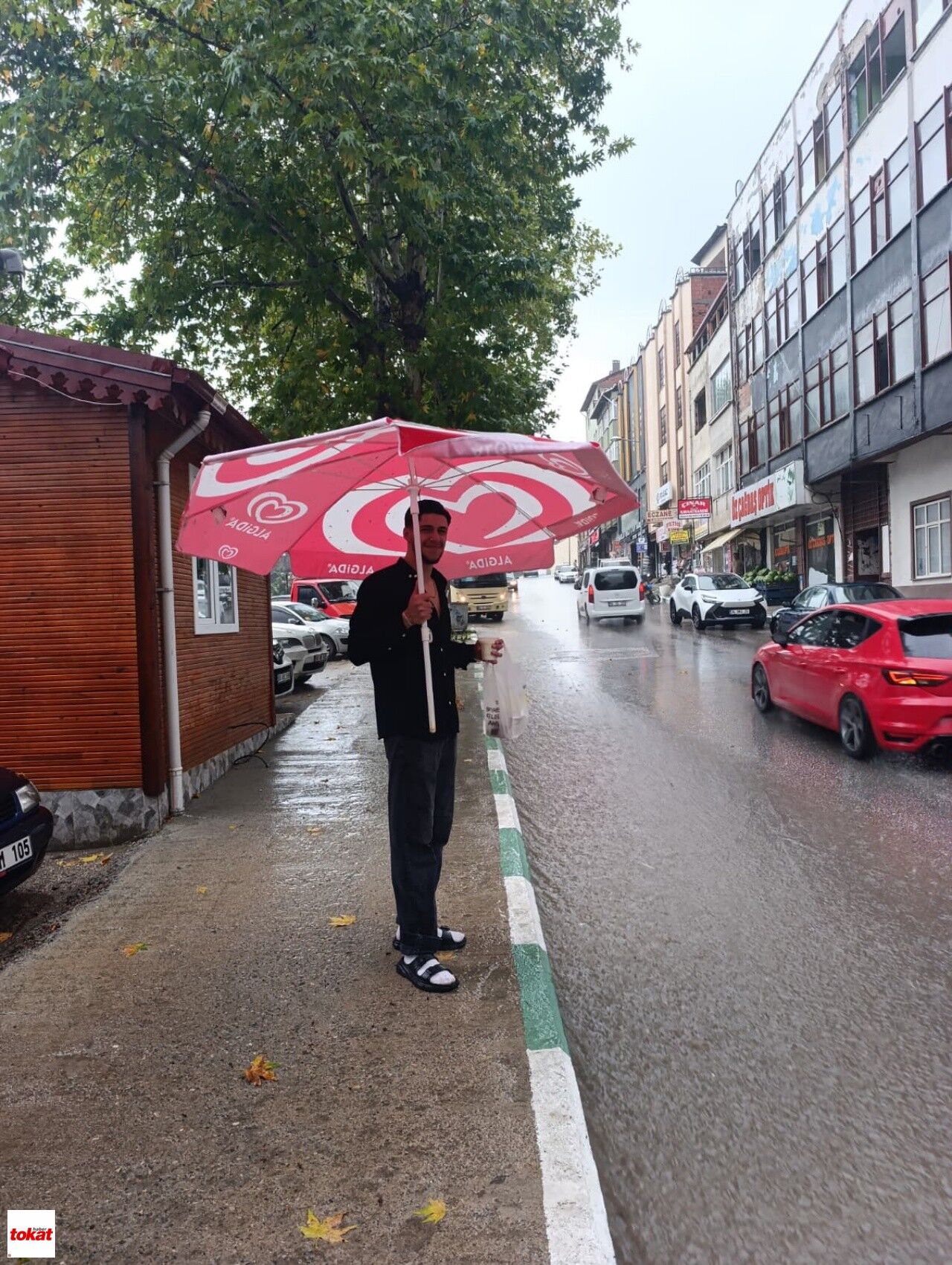 Niksar Sağanak Yağış1