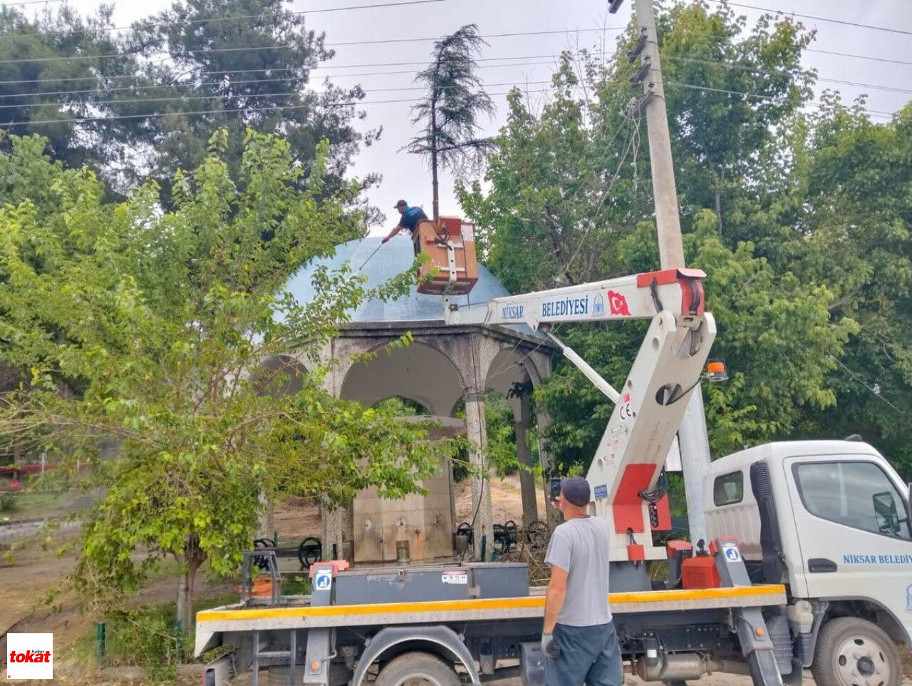 Tokat Belediyesi Niksar Şadırvan Destek1