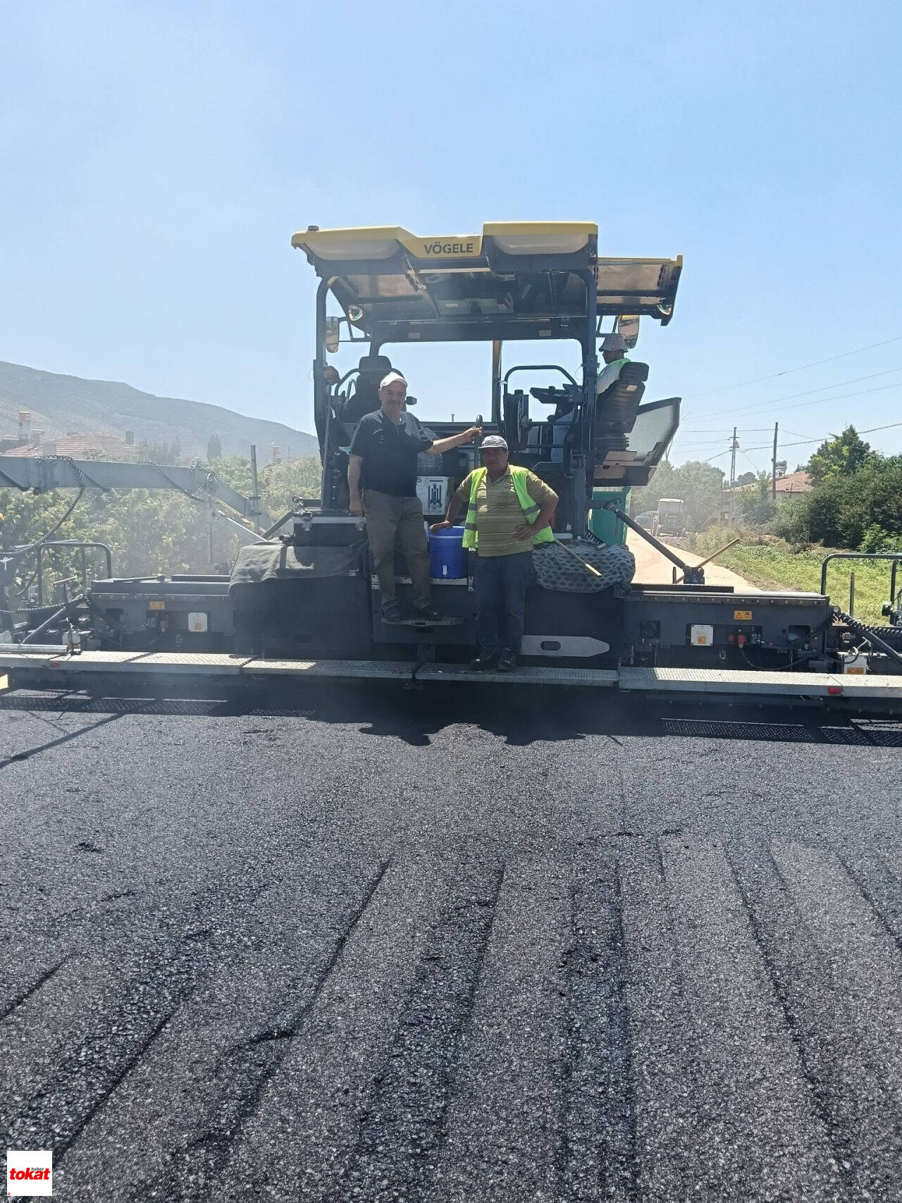 Tokat Pazar Yolu Asfalt