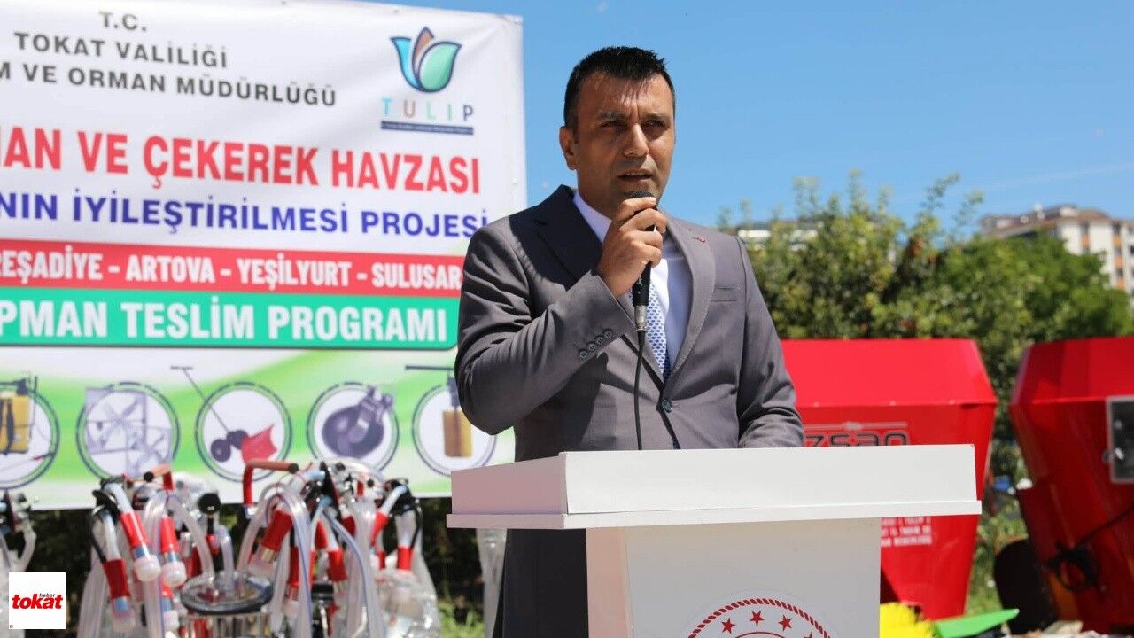 Tokat Tulip Projesi Makine Ekipman Teslim Töreni