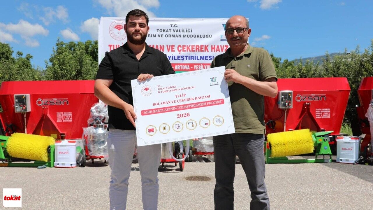 Tokat Tulip Projesi Makine Ekipman Teslim Töreni10