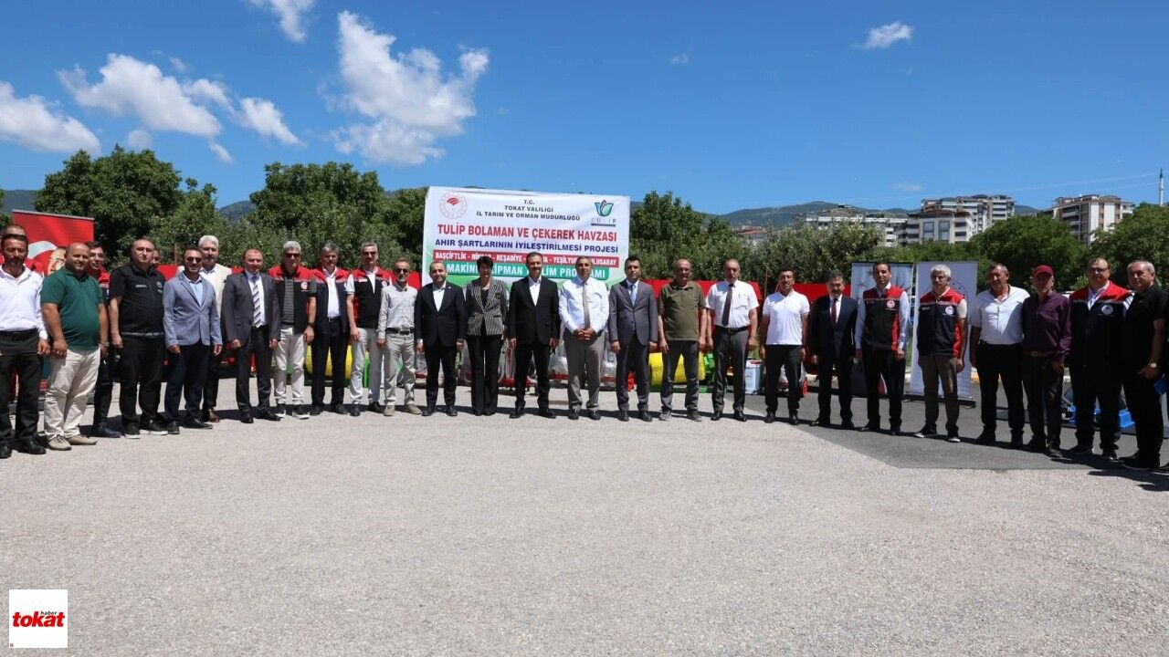 Tokat Tulip Projesi Makine Ekipman Teslim Töreni11