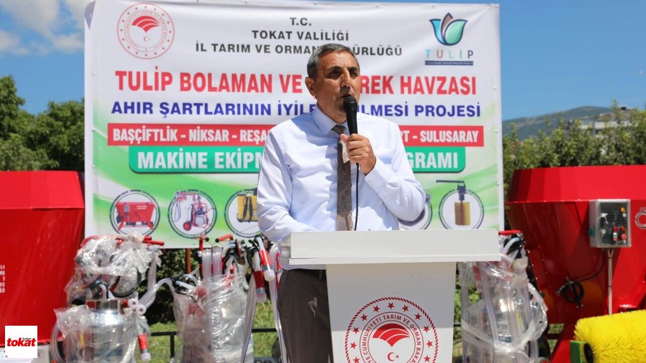 Tokat Tulip Projesi Makine Ekipman Teslim Töreni3