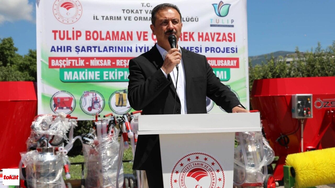 Tokat Tulip Projesi Makine Ekipman Teslim Töreni4
