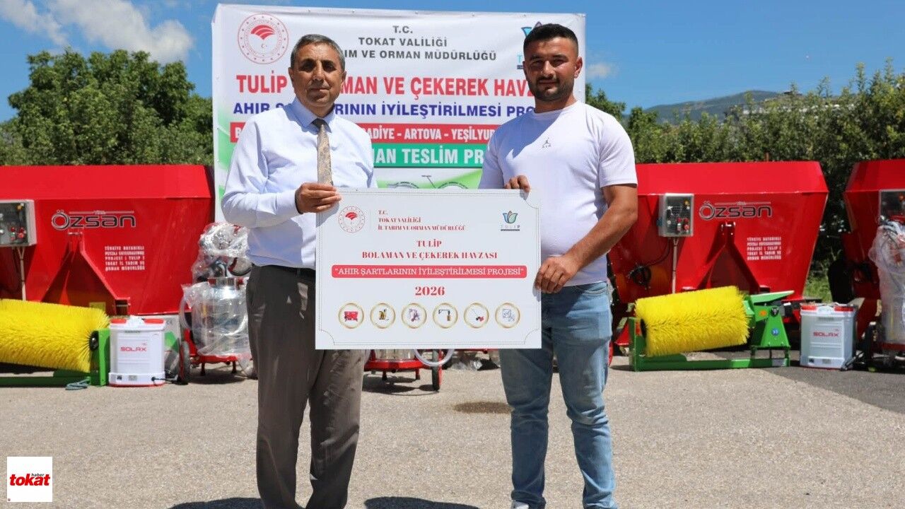 Tokat Tulip Projesi Makine Ekipman Teslim Töreni5