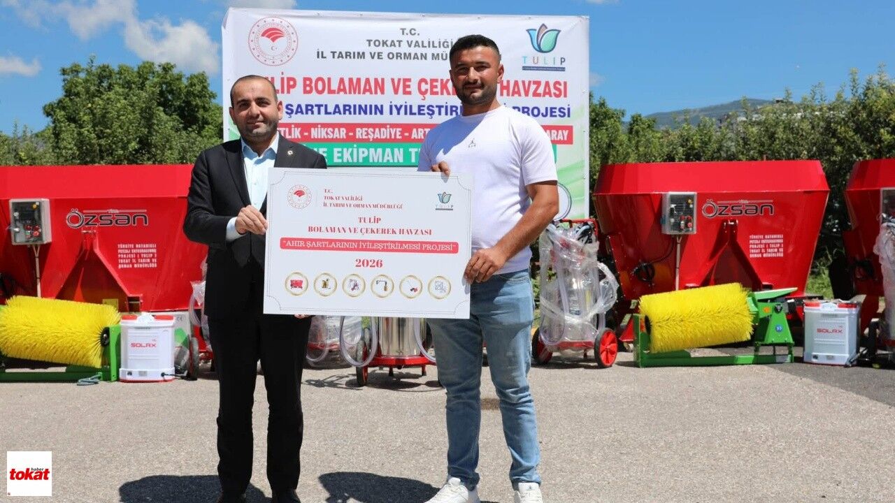 Tokat Tulip Projesi Makine Ekipman Teslim Töreni8