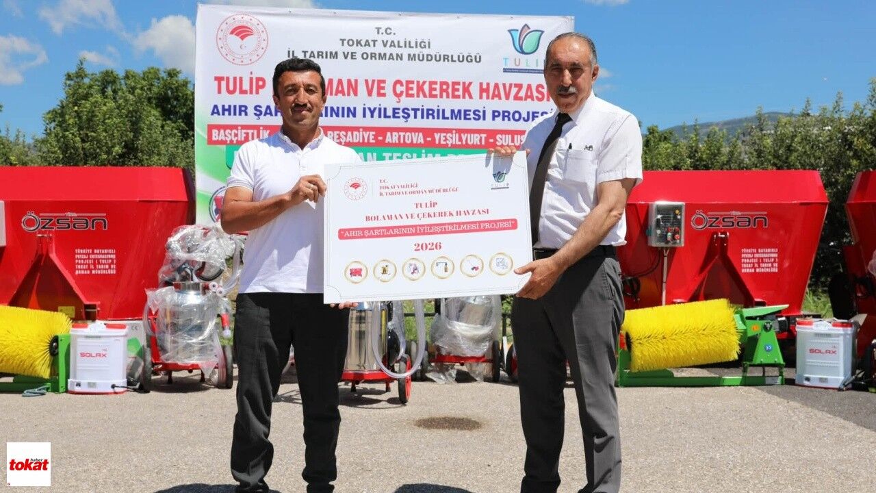 Tokat Tulip Projesi Makine Ekipman Teslim Töreni9