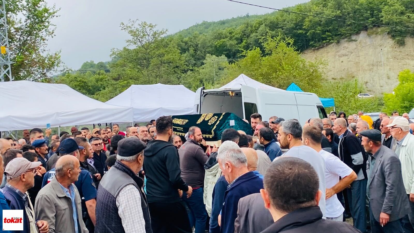 Tokat'ta Eren Kaşıkçı'ya Veda için Binlerce Kişi Toplandı