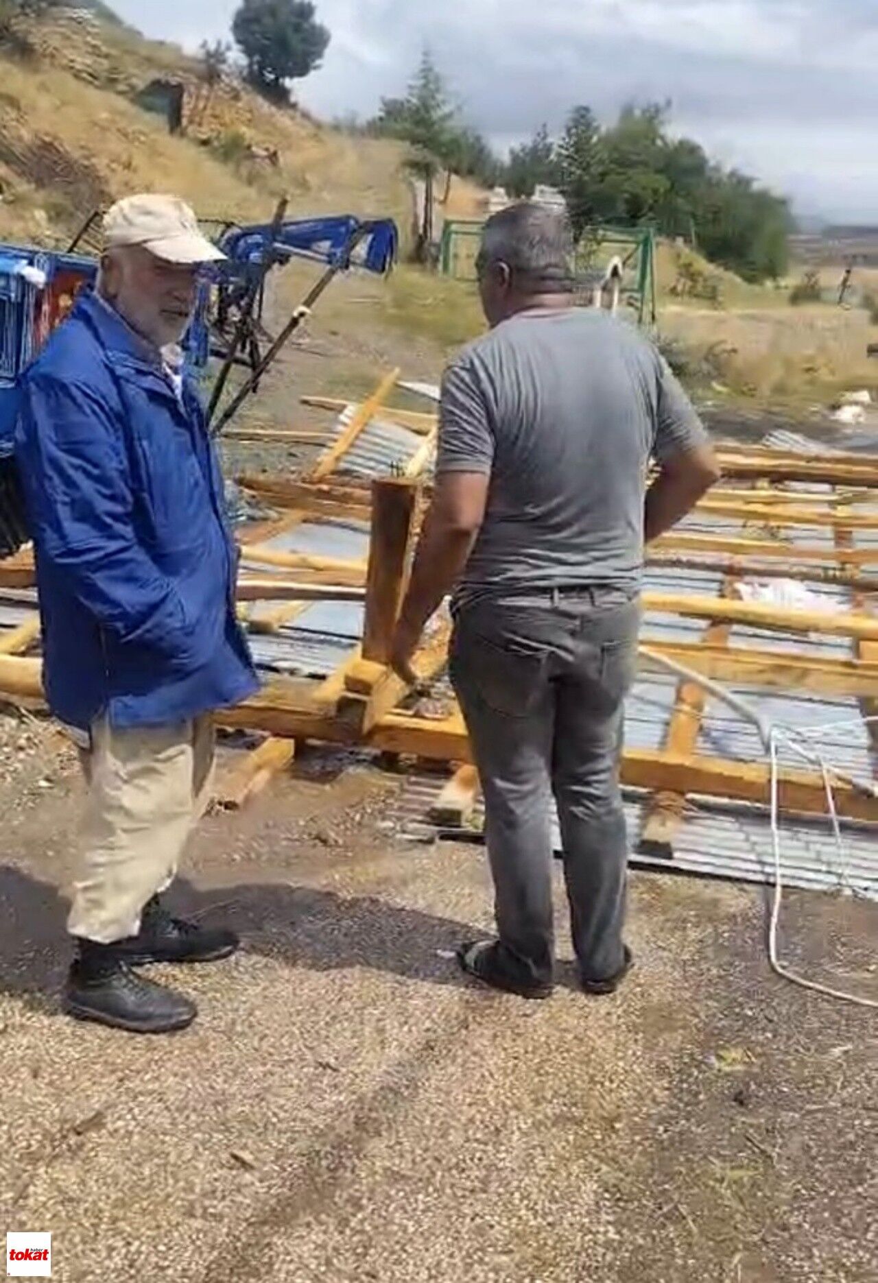 Tokat'ta Fırtına Ve Sağanak Hayatı Olumsuz Etkiledi2