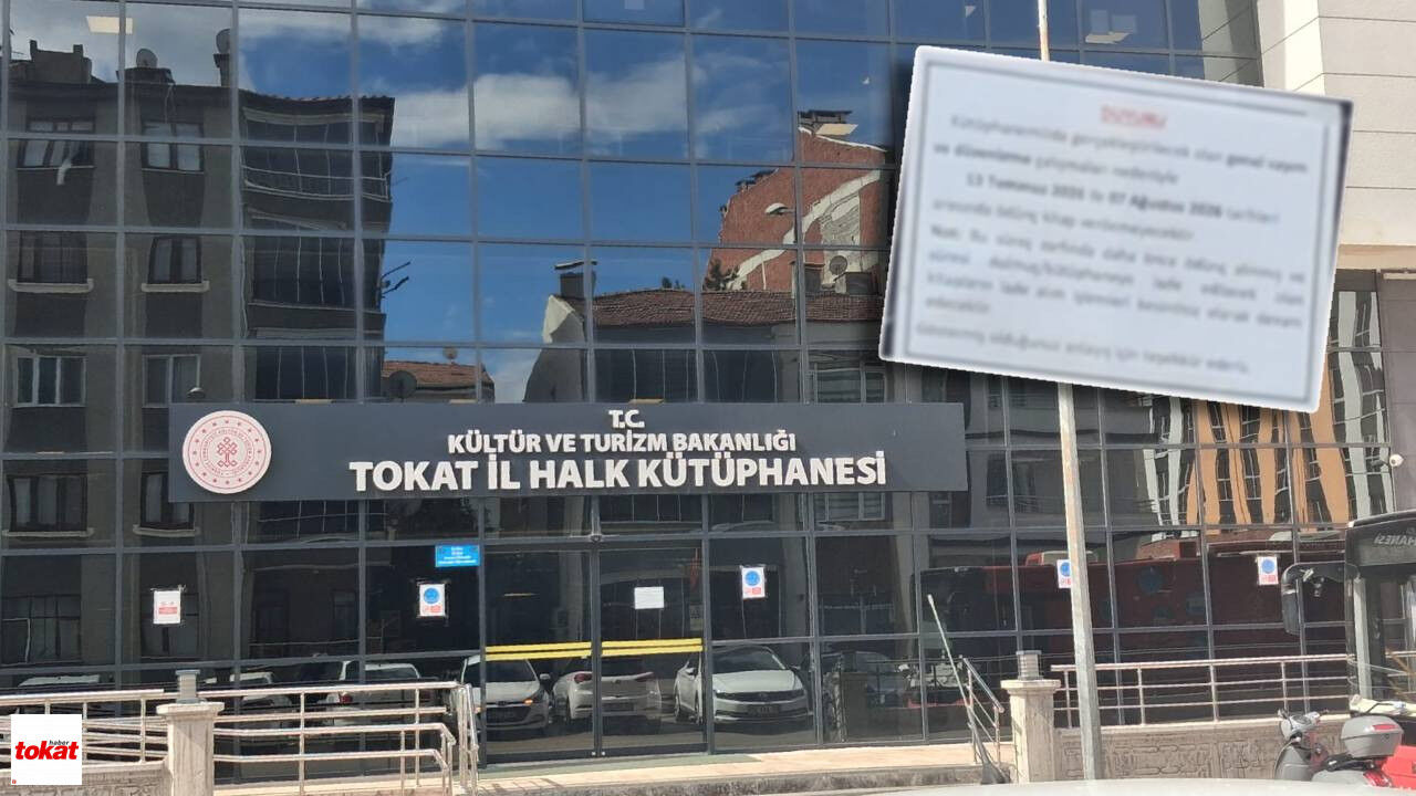 Tokat'ta kütüphaneye giden bu yazı ile karşılaştı: Hayalleri yıkıldı