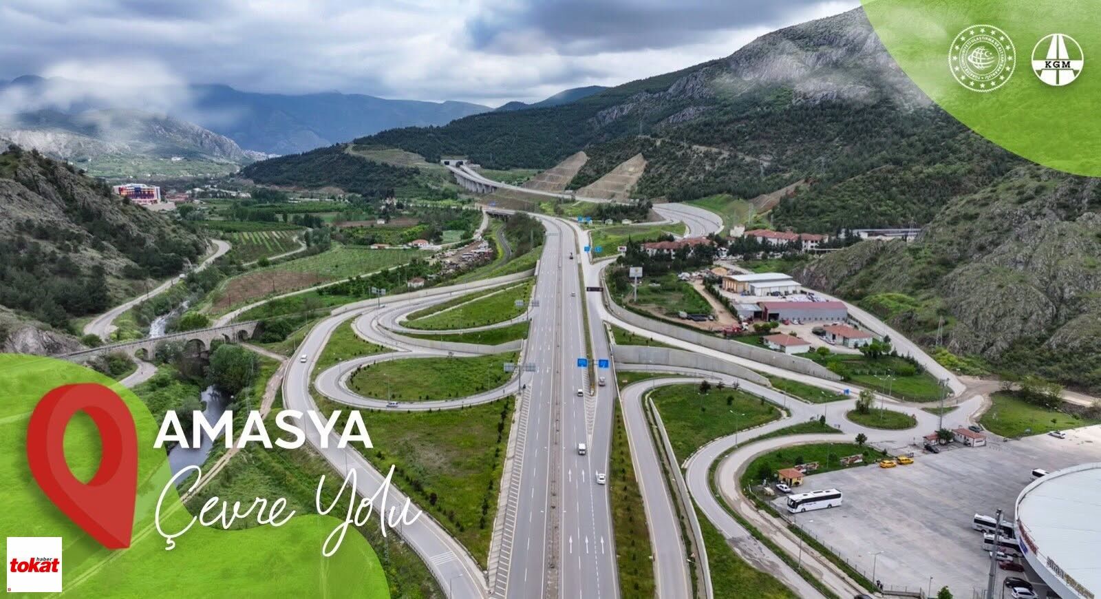 Tokat Yolunda Büyük Kolaylık Sağladı Geçiş Süresini 3o Dakikadan 8 Dakikaya İndirdi Zamanı Kısaltan Güvenli Ulaşım Oldu