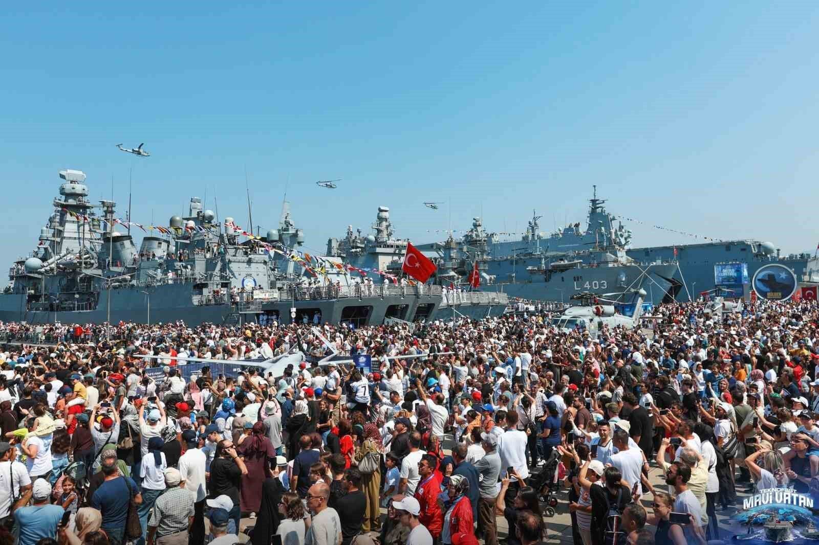 TEKNOFEST Mavi Vatan'da adım atacak yer kalmadı
