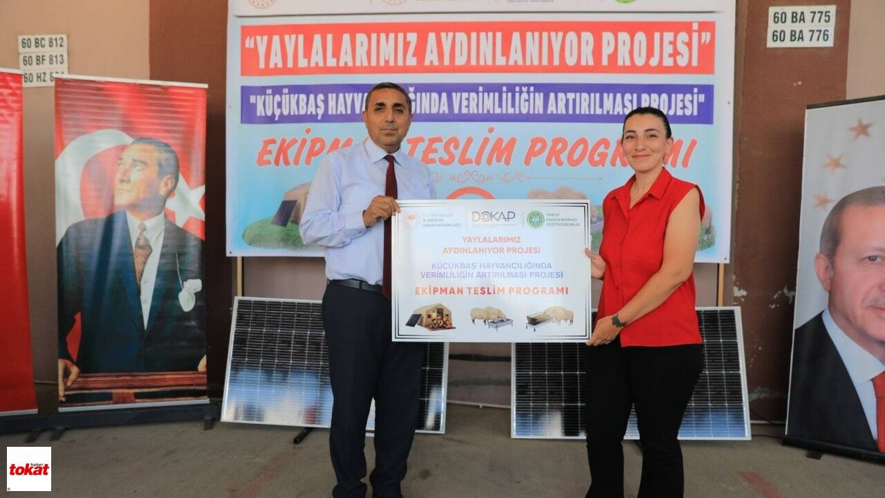 Dokap Projesi Küçükbaş Yetiştiricileri Ekpman Teslim Töreni2