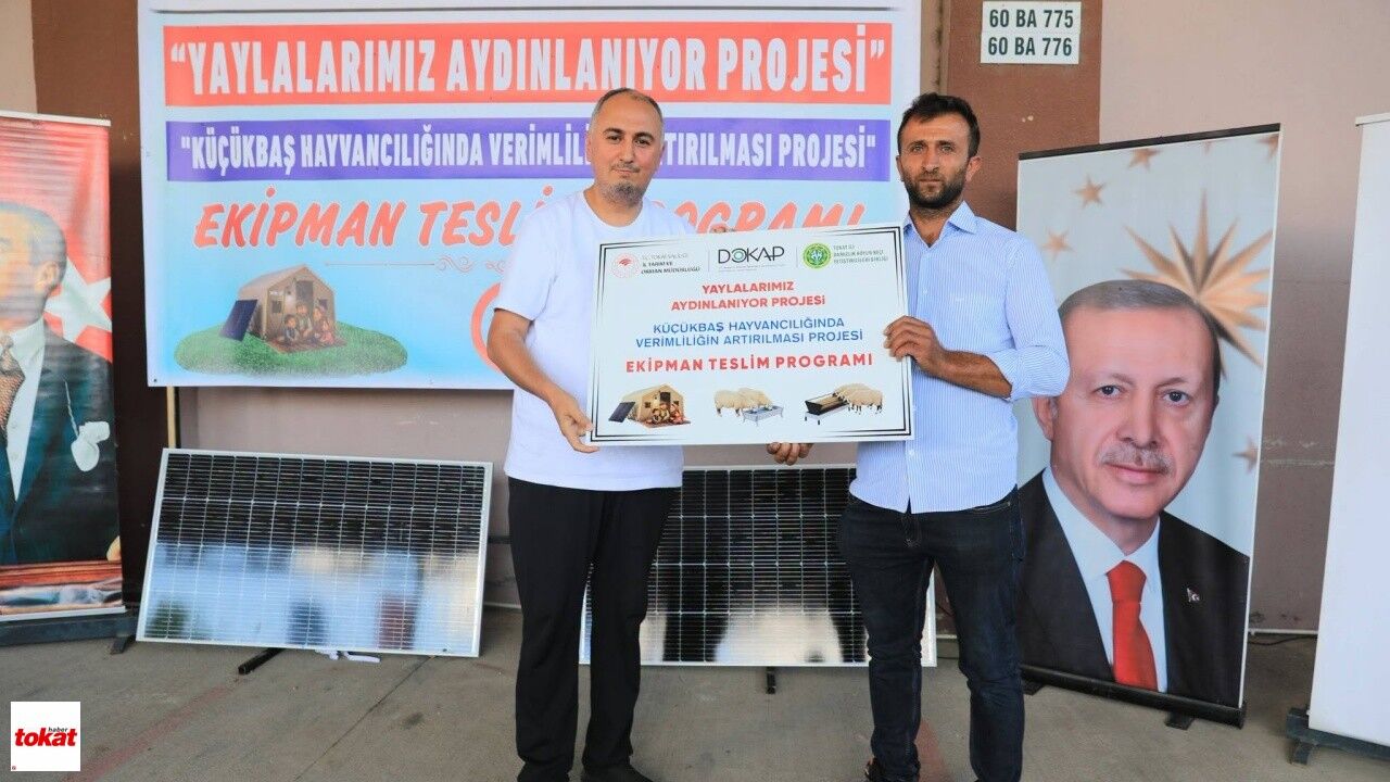 Dokap Projesi Küçükbaş Yetiştiricileri Ekpman Teslim Töreni3