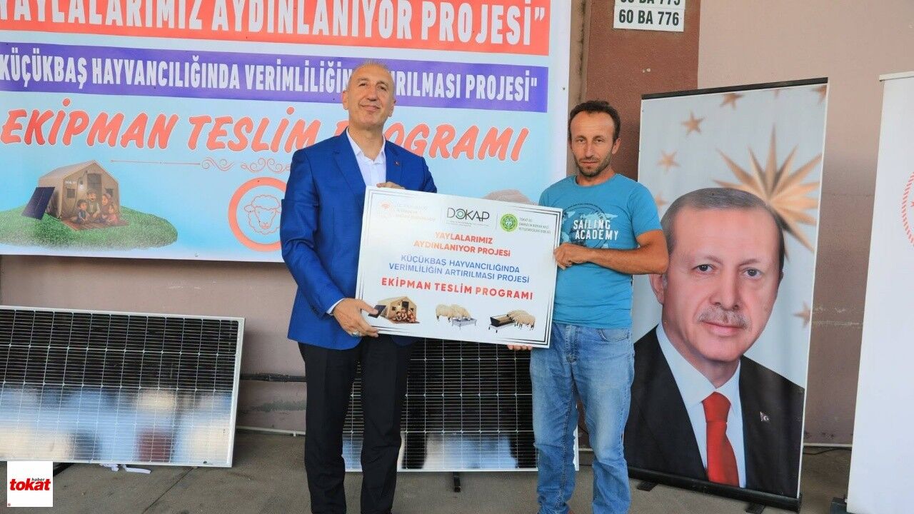 Dokap Projesi Küçükbaş Yetiştiricileri Ekpman Teslim Töreni4