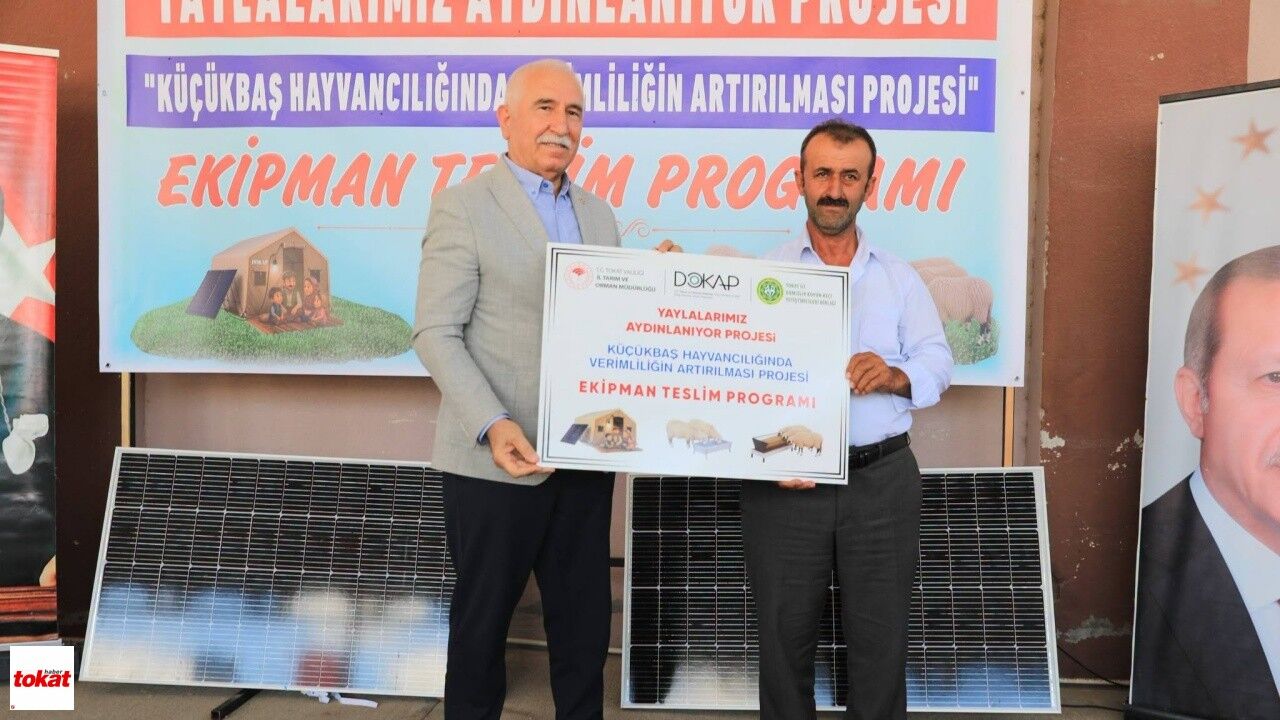 Dokap Projesi Küçükbaş Yetiştiricileri Ekpman Teslim Töreni7