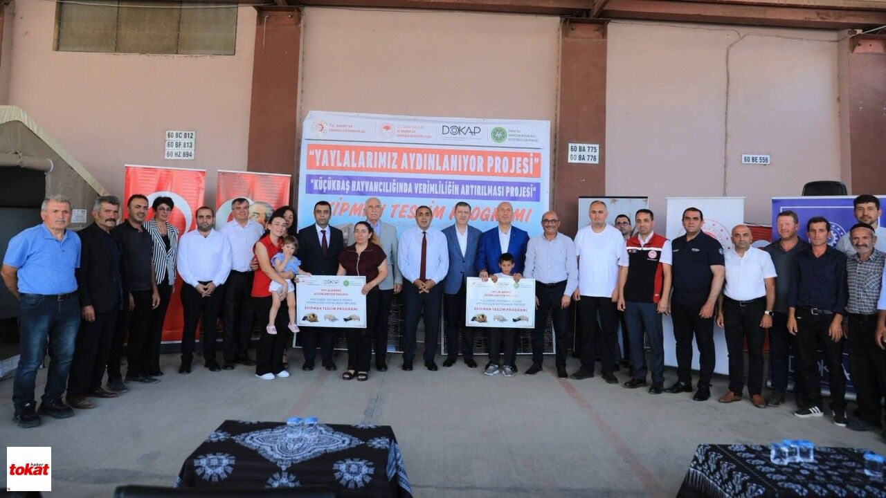 Dokap Projesi Küçükbaş Yetiştiricileri Ekpman Teslim Töreni9