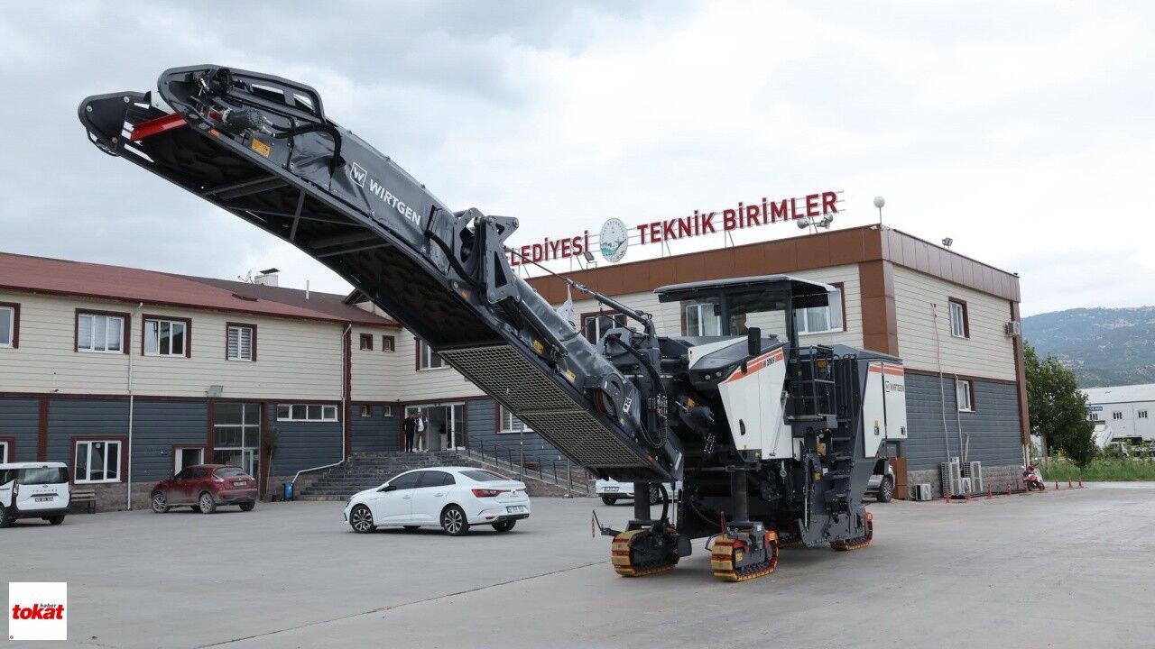 Tokat Belediyesi Yeni Asfalt Kazıma Makinesini Filosuna Kattı2