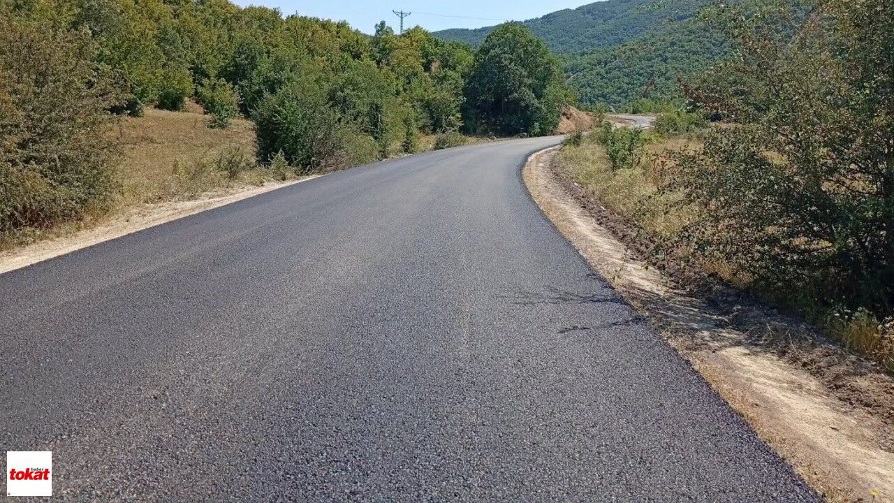 Tokat Reşadiye Tozanlı Grup Yolu Asfalt Çalışmaları5