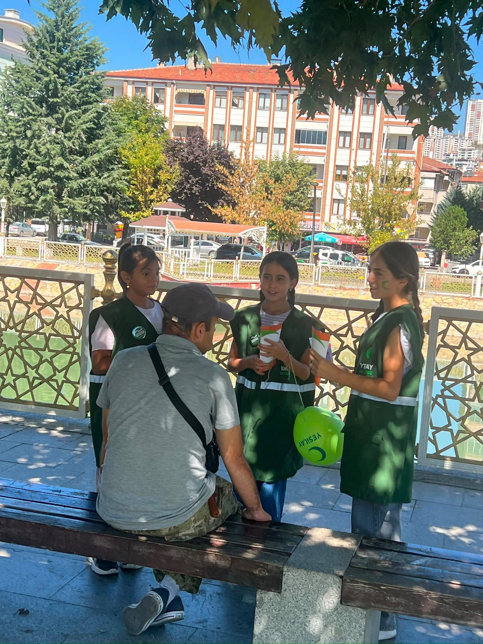 Tokat'ta Yeşilay Çocuk Komisyonundan farkındalık çalışması